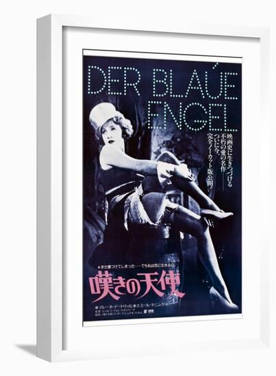 The Blue Angel-null-Framed Art Print