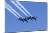 The Blue Angels, Airshow, SEAFAIR, F/A-18 Hornet Aircraft, Seattle, Washington, USA-Jamie & Judy Wild-Mounted Photographic Print