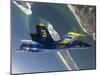 The Blue Angels Perform a Looping Maneuver Over Naval Air Station Pensacola-Stocktrek Images-Mounted Photographic Print