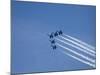 The Blue Angels, Performing at SEAFAIR, Seattle, Washington, USA-Jamie & Judy Wild-Mounted Photographic Print