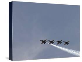 The Blue Angels-Stocktrek Images-Stretched Canvas