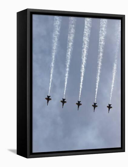 The Blue Angels-Stocktrek Images-Framed Stretched Canvas