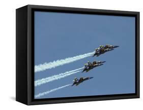 The Blue Angels-Stocktrek Images-Framed Stretched Canvas