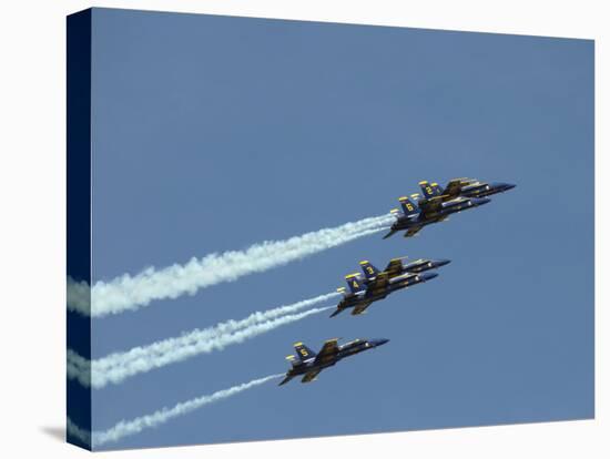 The Blue Angels-Stocktrek Images-Stretched Canvas