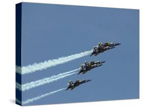 The Blue Angels-Stocktrek Images-Stretched Canvas