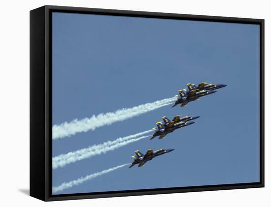 The Blue Angels-Stocktrek Images-Framed Stretched Canvas