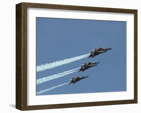 The Blue Angels-Stocktrek Images-Framed Premium Photographic Print