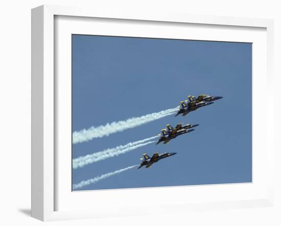 The Blue Angels-Stocktrek Images-Framed Premium Photographic Print