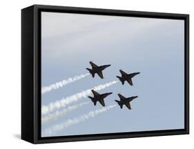 The Blue Angels-Stocktrek Images-Framed Stretched Canvas