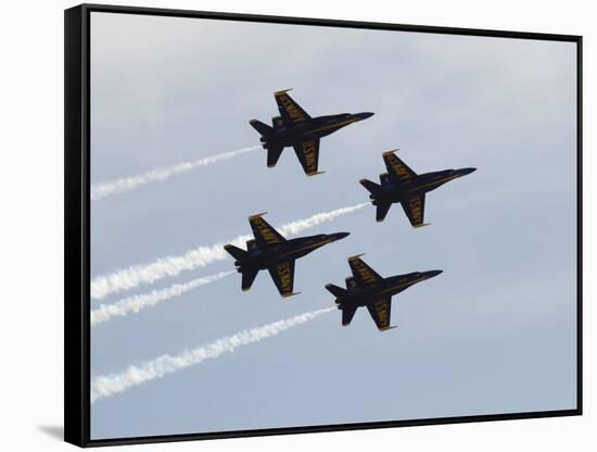 The Blue Angels-Stocktrek Images-Framed Stretched Canvas