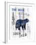 The Blue Bear-LightBoxJournal-Framed Giclee Print