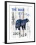 The Blue Bear-LightBoxJournal-Framed Giclee Print