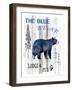 The Blue Bear-LightBoxJournal-Framed Giclee Print