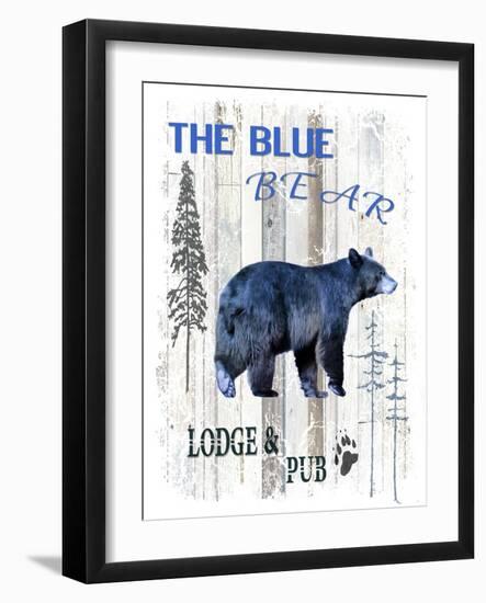 The Blue Bear-LightBoxJournal-Framed Giclee Print