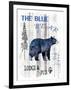 The Blue Bear-LightBoxJournal-Framed Giclee Print