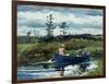 The Blue Boat, 1892-Winslow Homer-Framed Giclee Print