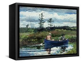 The Blue Boat, 1892-Winslow Homer-Framed Stretched Canvas