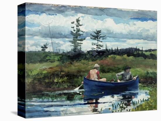 The Blue Boat, 1892-Winslow Homer-Stretched Canvas