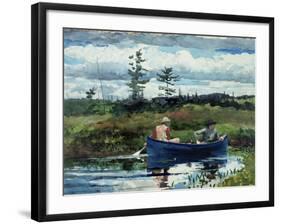 The Blue Boat, 1892-Winslow Homer-Framed Giclee Print