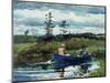 The Blue Boat, 1892-Winslow Homer-Mounted Premium Giclee Print