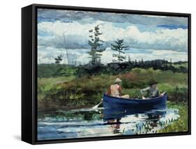 The Blue Boat, 1892-Winslow Homer-Framed Stretched Canvas