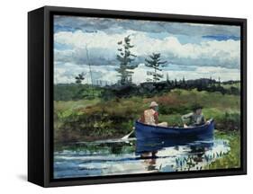 The Blue Boat, 1892-Winslow Homer-Framed Stretched Canvas