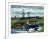 The Blue Boat, 1892-Winslow Homer-Framed Giclee Print