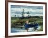 The Blue Boat, 1892-Winslow Homer-Framed Giclee Print