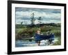 The Blue Boat, 1892-Winslow Homer-Framed Giclee Print