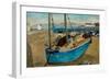 The Blue Boat, 1929 (Oil on Board)-Christopher Wood-Framed Giclee Print