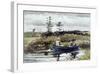 The Blue Boat-Winslow Homer-Framed Giclee Print