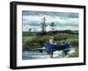 The Blue Boat-Winslow Homer-Framed Premium Giclee Print