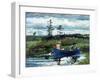 The Blue Boat-Winslow Homer-Framed Giclee Print