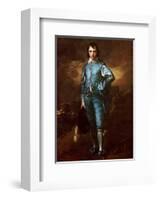 The Blue Boy-Thomas Gainsborough-Framed Art Print