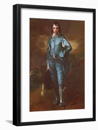 The Blue Boy-Thomas Gainsborough-Framed Art Print