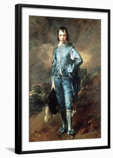 The Blue Boy-Thomas Gainsborough-Framed Premium Giclee Print