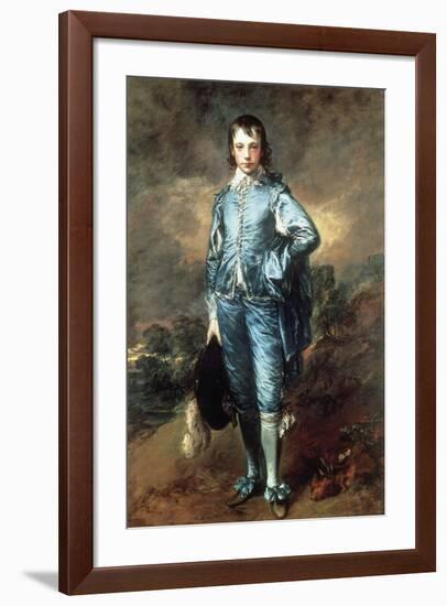 The Blue Boy-Thomas Gainsborough-Framed Premium Giclee Print