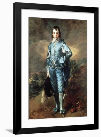 The Blue Boy-Thomas Gainsborough-Framed Premium Giclee Print