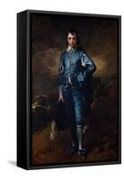 The Blue Boy-Thomas Gainsborough-Framed Stretched Canvas