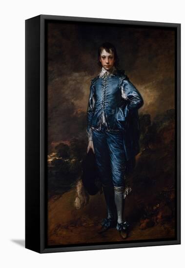 The Blue Boy-Thomas Gainsborough-Framed Stretched Canvas