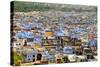 The Blue Buildings of Bundi, Rajasthan, India, Asia-Godong-Stretched Canvas