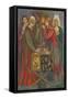 The Blue Closet-Dante Gabriel Rossetti-Framed Stretched Canvas