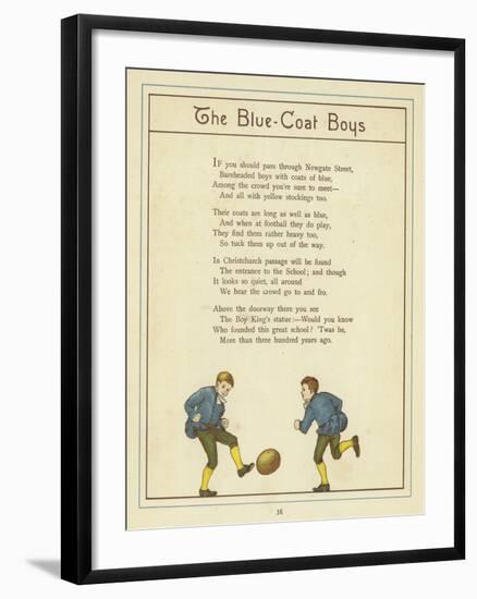 The Blue Coat Boys-Thomas Crane-Framed Giclee Print