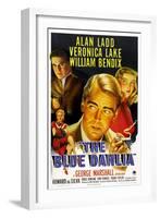 The Blue Dahlia, 1946-null-Framed Giclee Print