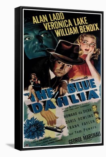 The Blue Dahlia, Alan Ladd, Veronica Lake, 1946-null-Framed Stretched Canvas