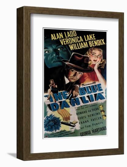 The Blue Dahlia, Alan Ladd, Veronica Lake, 1946-null-Framed Photo