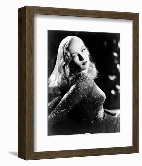 The Blue Dahlia-null-Framed Photo