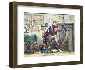 The Blue Devils, 1823-George Cruikshank-Framed Giclee Print