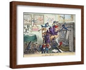 The Blue Devils, 1823-George Cruikshank-Framed Giclee Print