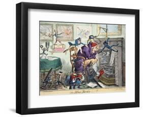 The Blue Devils, 1823-George Cruikshank-Framed Giclee Print